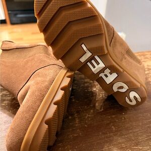 Sorel Brown Ankle Boots